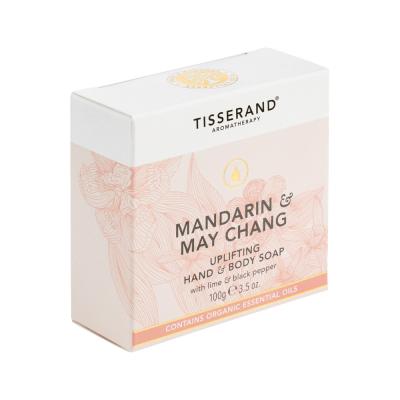 Tisserand Soap Hand Body Uplifting Mandarin & May Chang 100g